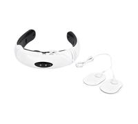 Neck and Back Massager - 6-Mode Rechargeable Cordless Muscle Stimulator,with 2 Pad Massage for Back - for Men Birthday Shoulder Body Feet Home Women