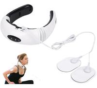 Neck and Body Massager - Intelligent Wireless TENS Unit Muscle Stimulator Patch, EMS Massage Pad to Pain & Stress Relief for Shoulder just 5 Minutes