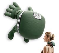 Neck and Shoulder Heated Massager, Electric Deep Tissue 4D Kneading Massage,Real Hands Massager, 2000mAh USB-Rechargeable Massager Worn Around the Neck, Waist, Suitable for Home＆Office use