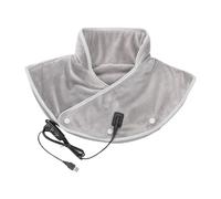 Neck and Shoulder Heating Pad - Electric Heated Wrap, 3 Temperature Settings Soft Warming Relief Pad, Effortless Upkeep Ergonomic Heat Shawl | for Women Relaxation Work Home Travel Driving