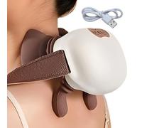 Neck and Shoulder Massager | Muscle Relaxation Device, Wireless Massager with 2 Heat Modes - For Home After Workout Daily Routine Evening Study Long Travel Weekend