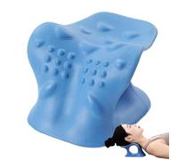 Neck and Shoulder Massager Stretcher,Cervical Spine Massager Stretcher | Cervical Spine Alignment Pillow for Employees, Sedentary People, Students, Drivers