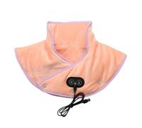 Neck and Shoulder Warmer - Electrically Heated with Massager and 3 Adjustable Temperature Levels | Therapeutic Fast Heating for Women and Men, Turn Off