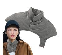 Neck and Shoulder Warming Pad, Shoulder Warming Pad,Warm Back Shoulder Warmer Neck Warmer Pad | Weighted Sleeveless Shoulder Padding with Embossed Neck Warmer for Mom