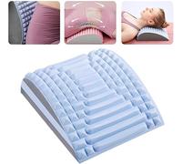 Neck & Back Stretcher, Back Neck Cracker Lower Back Pain Relief, Waist Massage Relaxation Yoga Stretcher, Multi-Level Adjustable Spine Board Lumbar Soothing Device
