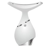 Neck Beauty Instrument with Three Modes for Jawline and Neck Care | ABS Ergonomic Grip, Light Waves, Temperature Sensor, Warm Sound Massage, Supports Serum Absorption before Skincare Routines