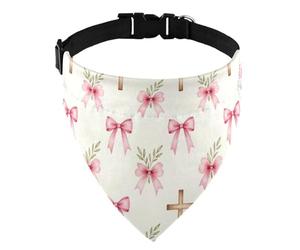 Neck Bib Lightweight Quick Release Buckle Small Medium Large Pets Summer Outfit Faith Bows