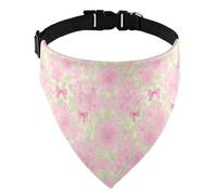 Neck Bib Lightweight Quick Release Buckle Small Medium Large Pets Wedding Photo Prop Blush Hydrangea
