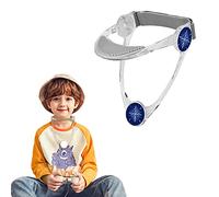 Neck Brace,Adjustable Cervical Collar Support and Back Posture Corrector Traction,Cervical Neck Traction Device,Lightweight Portable (Children Transparent)