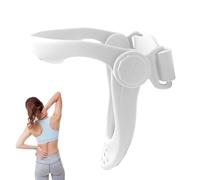 Neck Brace Cervical Traction Device for Home Use, Anti-Hunchback Adjustable Neck Support Belt, PP Breathable and Skin-Friendly Design, Comfortable and Ergonomic, 17x13.5x16.5 cm