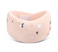 Neck Brace for Neck Pain and Support, Soft Cervical Collar for Sleeping, Cute Foam Neck Wraps, Adjustable Neck Support Brace, Keep Vertebrae Stable and Aligned, Cervical Spine Pressure Relief (Pink)