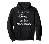 Neck Brace Humor Gift Get Well Soon Gifts Spine Surgery Pullover Hoodie