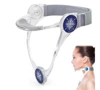 Neck Brace, Neck Collar wtih 360°Adjustable Soft Chin Support, Cervical Collar for Forward Head Posture Correction and Cervical Spine Supports, Neck Brace for Neck Pain and Support ( Transparent )
