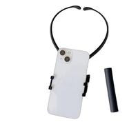 Neck by Phone Holder: Vertical Shooting Positions, Stable Mobile Phone Neck Stand, Mobile Phone Holder by Portable Neck, Flexible Phone Holder Around the C