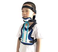 Neck Cervical Thoracic Support Orthosis, Cervical Collar Fixed Traction Braces Cervical Rehabilitation Device, Adjustable U Traction Neck Brace
