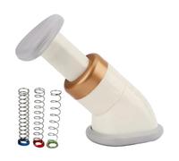 Neck & Chin Trainer Set Against Double Chin, Effective Jawline Training Device for Defining the Jaw Line, Face Muscle Trainer & Skin Tightening Including Gua Sha Stone (Neck Toning System)