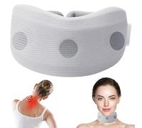 Neck Collars for Pain for Support,Neck Support Collar,Neck Brace for Neck Pain and Support,Adjustable Neck Support Brace for Sleeping,Long-Distance Flight,Home Leisure,Daily Work (Light Blue)