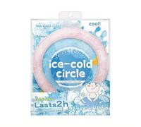 Neck Cooler, Neck Cooling Tube, Cooling Around the Neck for Heat Dissipation Summer Outdoor (Pink)