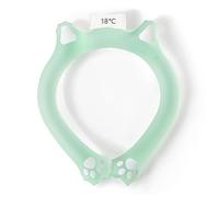 Neck Cooling Tube, 18℃ Long-Lasting Cooling Neck Ring, Reusable Body Coolers for Summer Heat Relief, Green