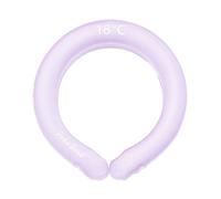Neck Cooling Tube Cold Gel Ice Pack Chill Freeze Neck Cooler Camping Purple, 17x18x3 cm