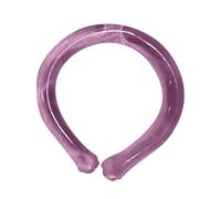 Neck Cooling Tube,Cooling Tubes Ring,Reusable BPA-Free Neck Cooler Tube for Instant Heat Relief,No Drip Design for Summer Work & Sports (D)