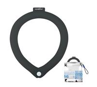 Neck Cooling Tube with Insulated Bag, Ice Neck Cooler Ring Wearable Body Cooling Products for Outdoor Indoor, Cooler Wraps Anti-Slip with Buttons for Summer Hot Weather