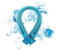 Neck Cooling Wraps - Summer Heat Relief Personal Cooler | Wearable Chill Ring | Ice Band For Cyclists Runners Hikers Golfers Athletes Drivers Farmers Camping Hiking Cycling Fishing Daily Commute