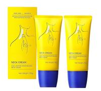 Neck Cream 2pc, Anti-Aging Neck Firming Cream, Tightening Treatment with Collagen, Reduce Wrinkles Fine Lines and Double Chin, Lifts & Smooths Skin, Neck Care (2)