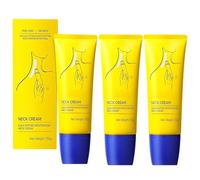 Neck Cream 2pc, Anti-Aging Neck Firming Cream, Tightening Treatment with Collagen, Reduce Wrinkles Fine Lines and Double Chin, Lifts & Smooths Skin, Neck Care (3)
