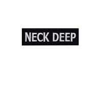 Neck Deep Pop Punk Band Patch Badge Embroidered Iron on Applique Souvenir Accessory