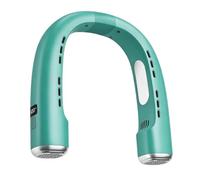Neck Fan 5 Speed LED Display Bladeless Portable Summer Cooling essentiall