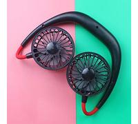 Neck Fan 500mAh USB with 3- Airflow Portable - Lightweight 244g Bladeless Cooling for