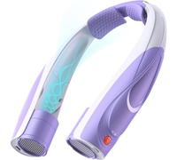 Neck Fan, AI 6 Speeds Powerful Portable Fan, 6000mAh Long-Lasting Battery Faster Cooling, USB-C Rechargeable, Hands-Free, 360° Airflow, Quiet Personal Fan for Women Men Office Travel Outdoor