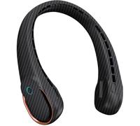 Neck Fan, Portable Personal Fan Strong Wind, 5200mAh, Air Volume,360° Cooling, No Hair Twisting, Air Volume On 2 Sides, Non-Slip, Quick Charge, Long Use Time, Gift for Dad, Father, Women