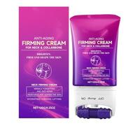 Neck Firming-Cream,Effective Rolling Massage System, 120g,A Nti-Aging Neck And Chest Cream,Deep Hydration Repair,Portable Beauty Tool with Easy Application
