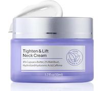 Neck Firming Cream - Tighten, Lift, and Hydrate Sagging Skin, Treatment for Fine Lines & Wrinkles, Moisturizing Formula for Advanced Neck Firming