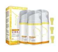 Neck Firming Cream with Retinol and Collagen, Neck Cream Anti Aging and Anti Wrinkle Moisturizer, Rich in Vitamin C+E, Hyaluronic Acid, Tightening and Lifting Sagging Skin Daily Care (3PC, 50g)