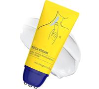 Neck Firming Roller Cream, anti-aging and wrinkle-reducing cream, contains retinol and peptides, with 3 built-in massage rollers, moisturizing and improving skin elasticity