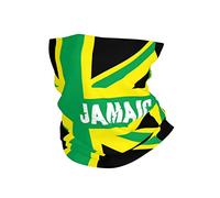 Neck Gaiter Jamaica Jamaican Kingdom Flag Neck Scarf Non-Slip Headwear Comfortable Face Shield, For Sports, Tennis, Men, 26x30cm