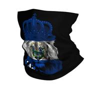 Neck Gaiter Lion Salvadorean Flag Headwear Quick Drying Bandana Comfortable Balaclava For Running Hunting Tennis