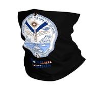 Neck Gaiter Marshall Islands Rosal Islanders National Emblem Windproof Pasamontañas Breathable Sombreros For Tennis Workout Sports