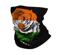 Neck Gaiter Niger Nigerien Flag Balaclava Durable Neck Warmer Breathable Headwear For Outdoor Running Fishing 25X50CM