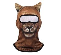 Neck Gaiter Shield Scarf, Sun Protection Neck Gaiter in Lion Shape, Comfortable Shield Scarf Soft Women's Balaclavas for Family Friends