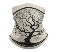 Neck Gaiter Tree Without Leaves Balaclava for Men Women Sun Protection Face Mask Cooling Breathable Face Cover Scarf Headwear Headband Head Wrap for Skiing Hiking