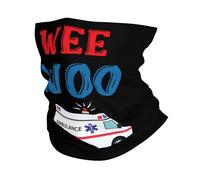 Neck Gaiter Woo Ambulance Amr Funny Ems Emt Paramedic Multifunctional Face Shield Quick Drying Balaclava For Climbing Women Running
