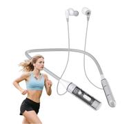 Neck Headphones | Wireless Neck Headphones, Ergonomic Helmets with Dual Microphone for Work Sport Gym Home Running Men Women