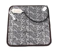 Neck Heat Pad, Electric Pet Warm Heated Pad, Puppy Dog Cats Large Bed Mat Heater Mats, Electric Heat Cushion (Dark Grey, One Size)