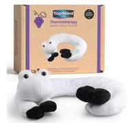 Neck Heating & Cooling Pillow, Thermotherapy GRAPE SEEDS, Relaxing, Supporting, Resting Experience To Your Neck, Shoulder, Body, can put in Microwave or Fridge For Heating & Cooling Experience (White)