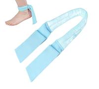 Neck Ice Wrap - 18cm Reusable Portable Cooler Chill Cooling Ring Flexible Cool Pack Personal Body Gel Tube | Heat Relieving Neck Band for Hot Weather Sports Outdoor Ra