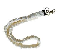 Neck Lanyard for Badge Card Holder Elastic Neck Lanyard for Student Office Workers Nurse Identity Card Holder Phone Cotton Cord Keychain with Metal Clasp
